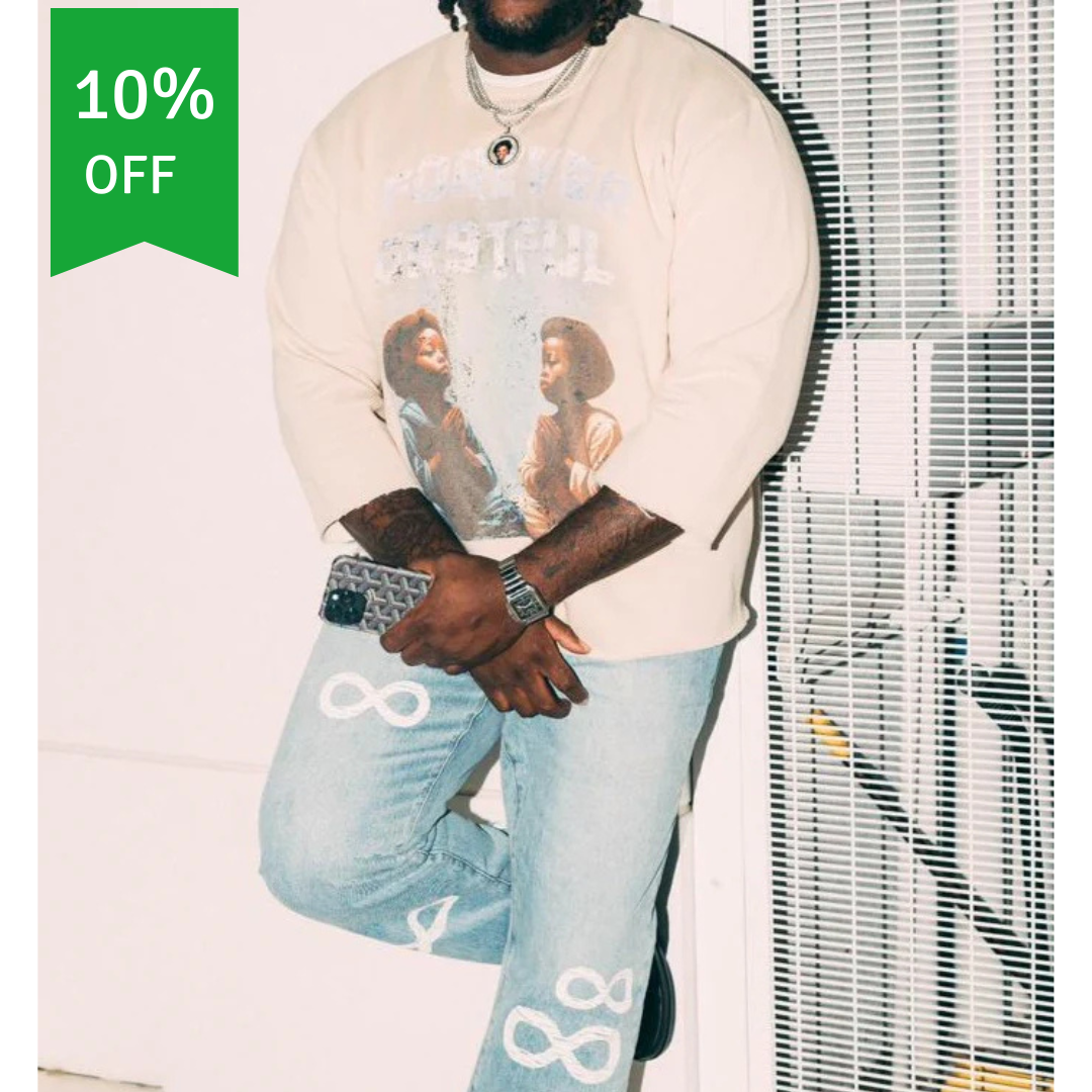 Prayed Up Crewneck  with 10% off